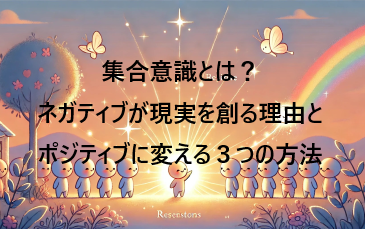 集合意識とは？ネガティブが現実を創る理由とポジティブに変える３つの方法