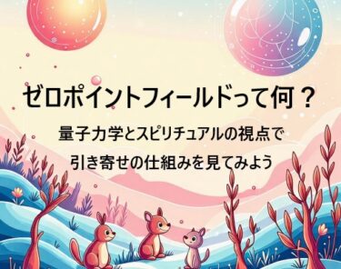 ゼロポイントフィールドって何？量子力学とスピリチュアルの視点で引き寄せの仕組みを見てみよう