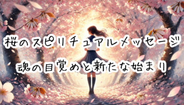 桜が伝えるスピリチュアルメッセージ～魂の目覚めと新たな始まり～